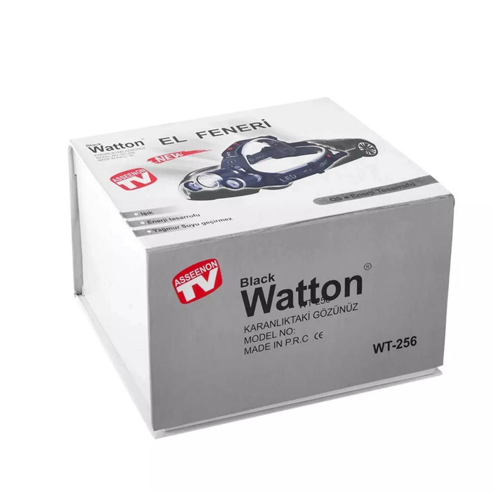 3 Başlıklı Şarjlı Kafa Feneri Wt-256