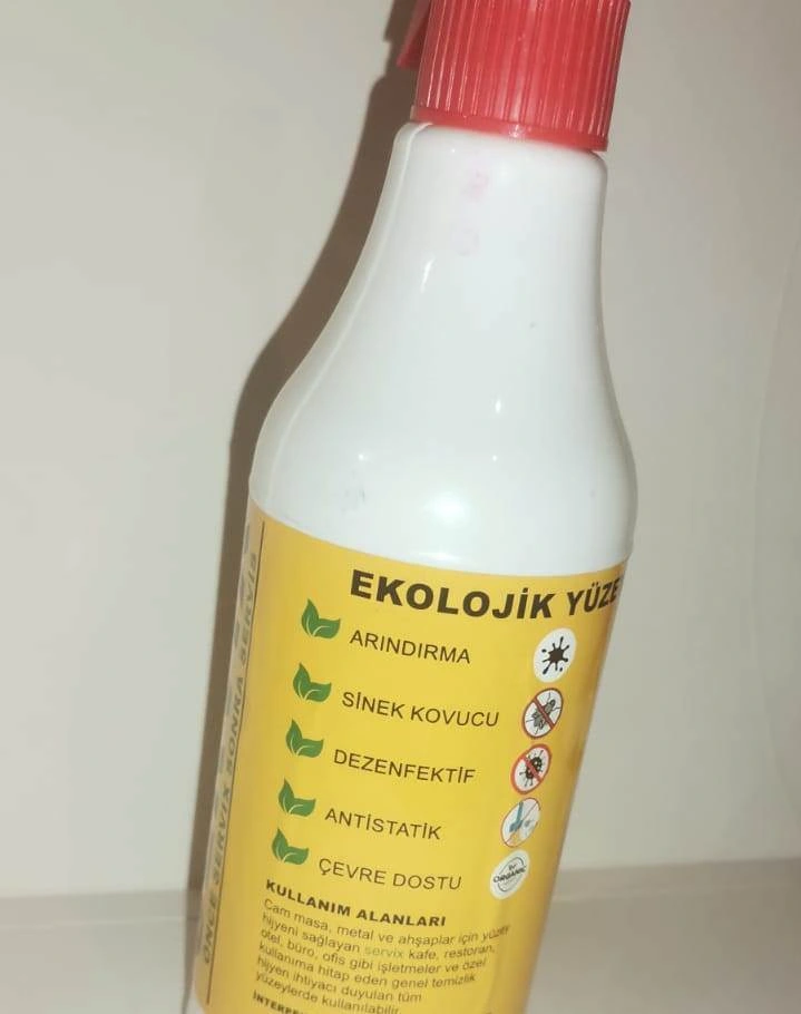 Dezenfektif - Sinek Kovucu - Arındırıcı Ekolojik Yüzey Temizleyici