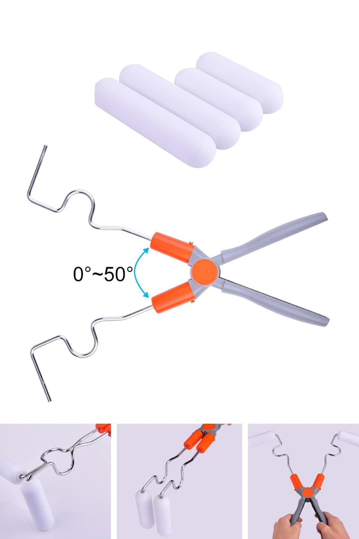 Glide Köşe Ve Düz Zeminde Kullanılabilir Damlatmaz Boya Rulosu