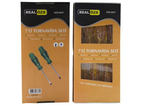 Mıknatıs Uçlu Tornavida Seti (7li)