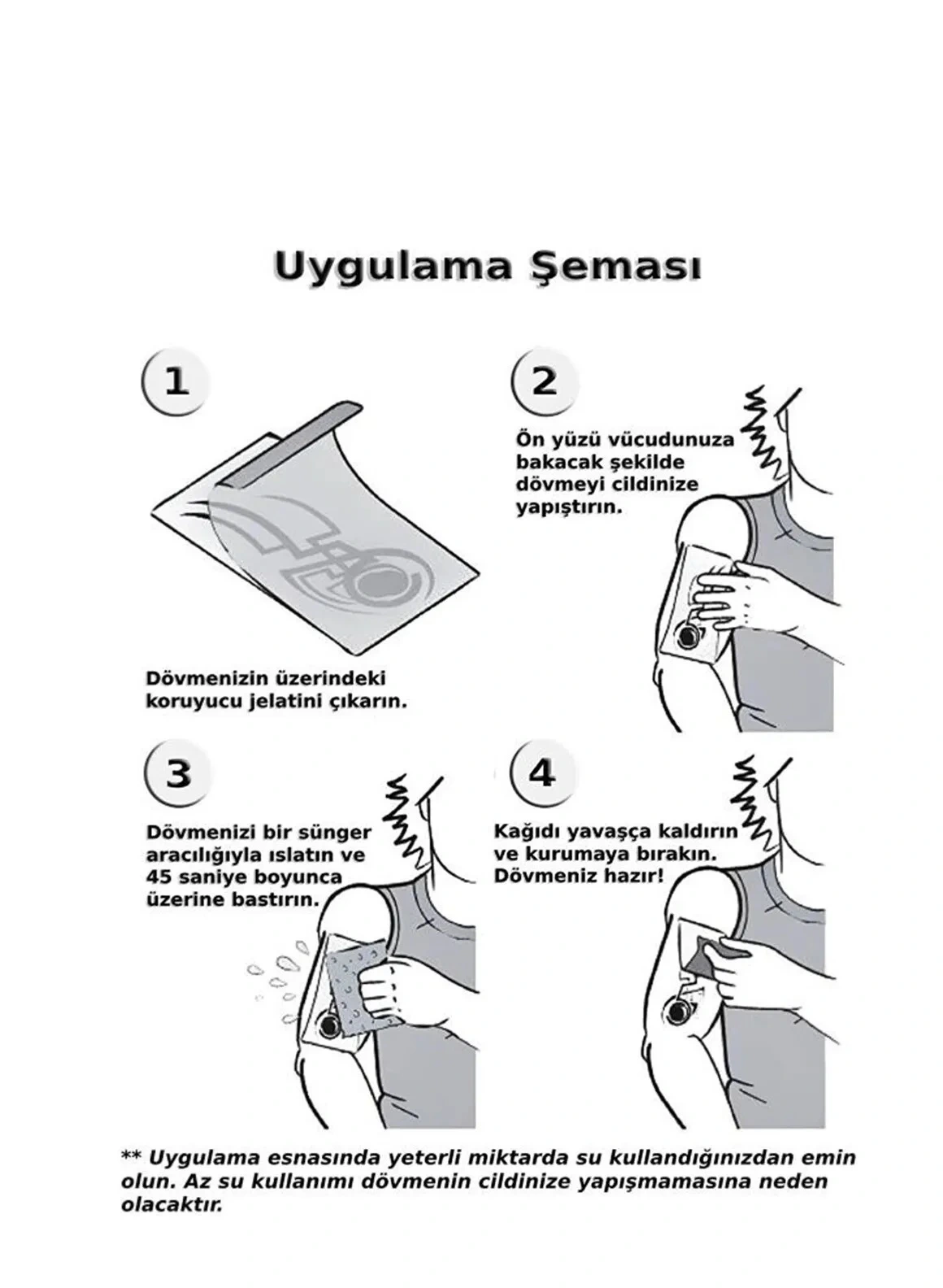 Bulutlar Melek Kanatları Geçici Dövme Şablonu Büyük Boy