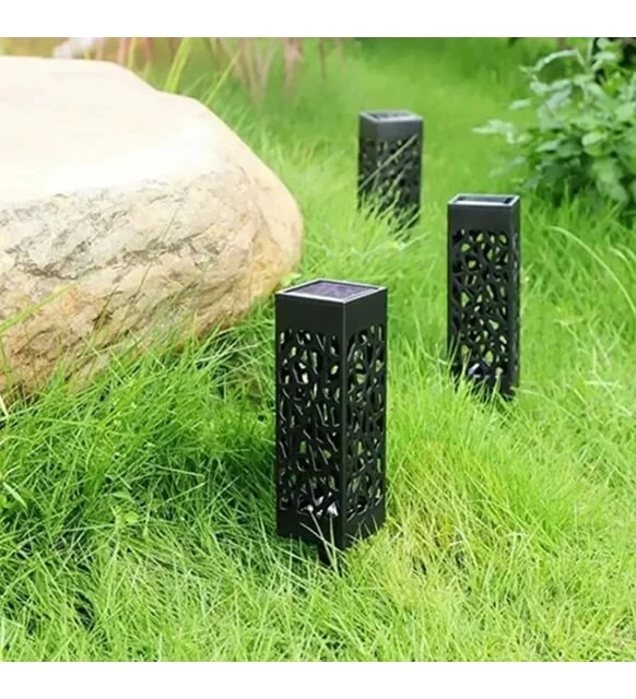 Dekoratif Solar Güneş Enerjili Bahçe Aydınlatması Yürüyüş Yolu Seti ( 6 Adet )