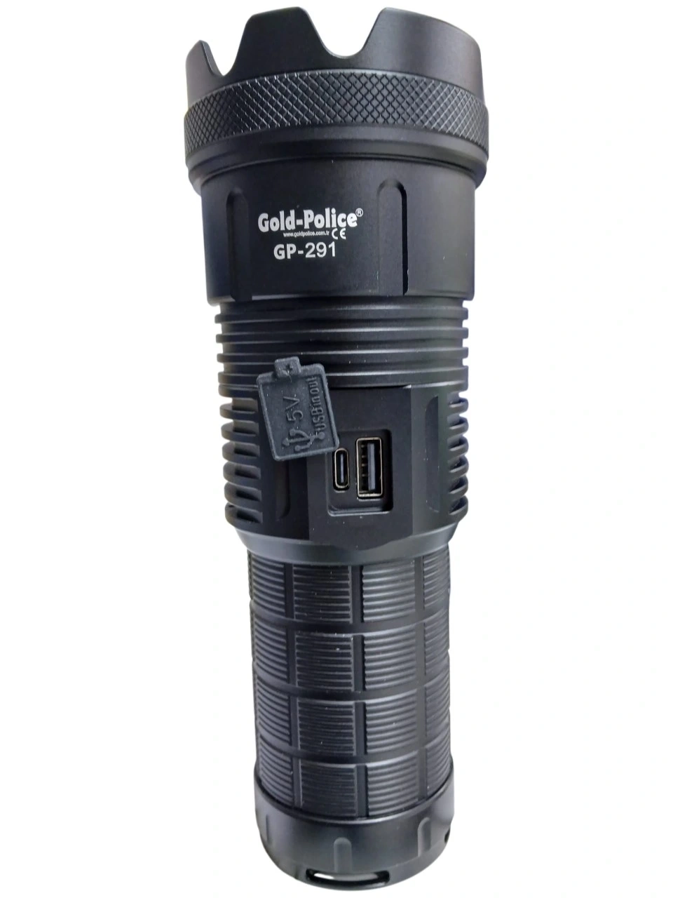 Gold Polıce Gp-291 Güçlü El Feneri 20,000 Lümen