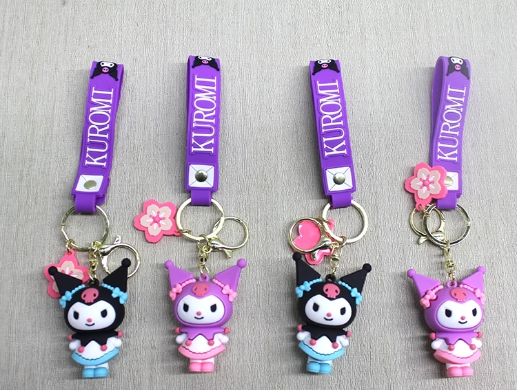 Kuromi Silikon Anahtarlık Alk4259