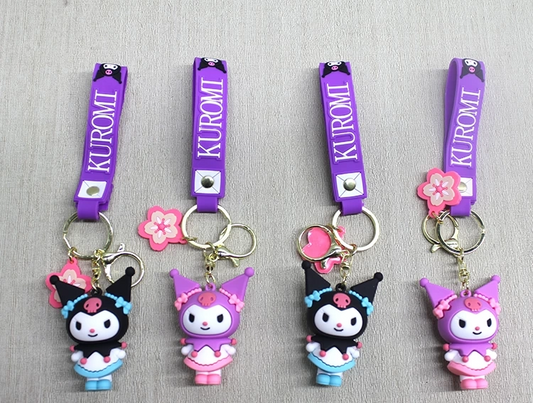 Kuromi Silikon Anahtarlık Alk4259