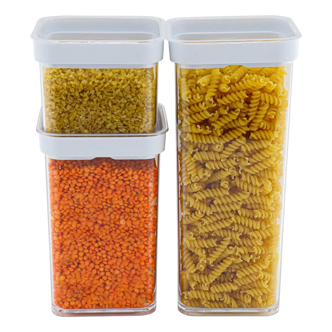 Vakumlu Kare Saklama Kabı - 1,50 Litre