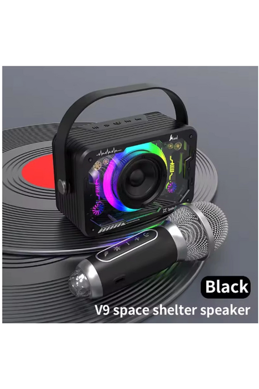 Vtn-82 Taşınabilir Kablosuz Işıklı Bluetooth Hoparlör Ses Değiştirme Özellikli