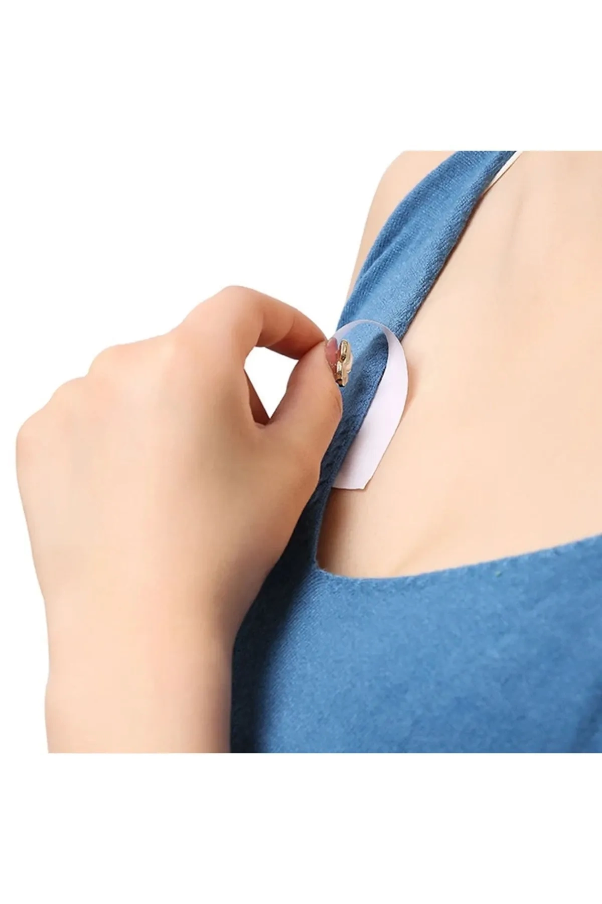 Vücut Ve Kıyafet Için Çift Taraflı Sabitleme Dekolte Abiye Gelinlik Elbise Sütyen Bantı