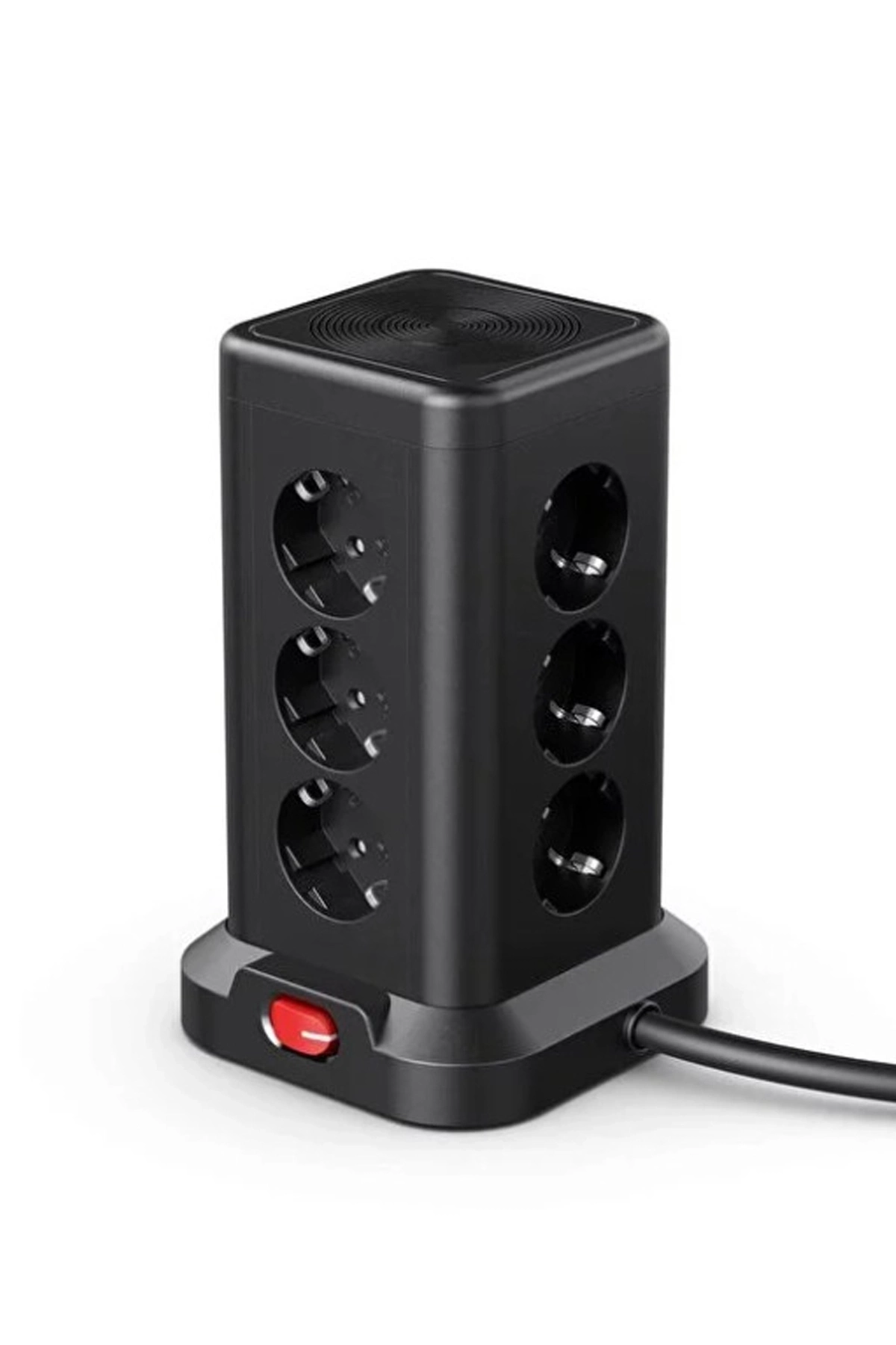 Wp711 Akım Korumalı Priz Kablosuz Şarj İstasyonu 11x Soket 3x Usb 1xtype-c Kablolu Grup Priz